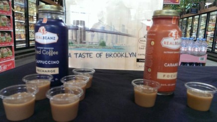 Promoting Real Beanz at Taste of Brooklyn!